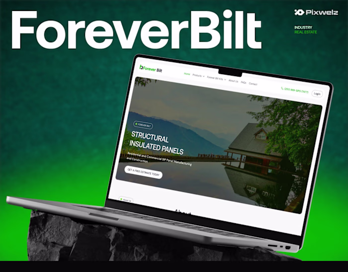 Forever Bilt | SIP Construction Website | Pixwelz