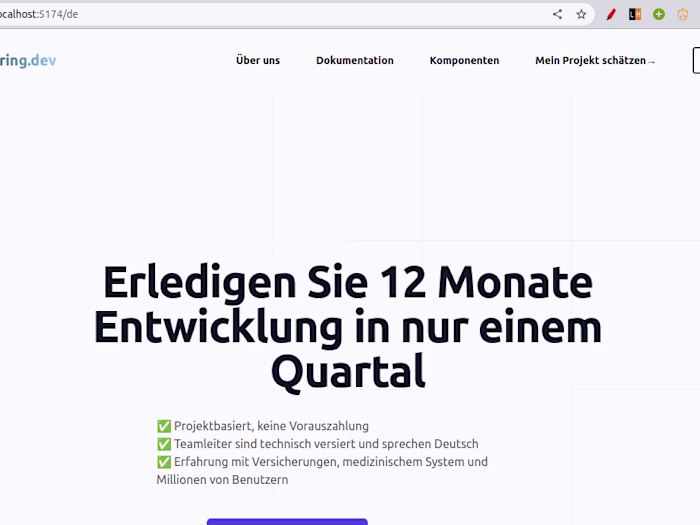 An Efficient Landing Page for Pairing Company