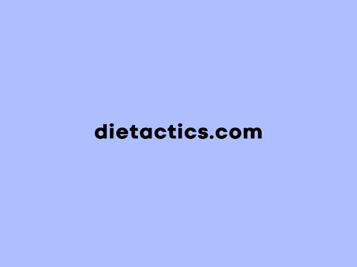 Dietactics Website Development