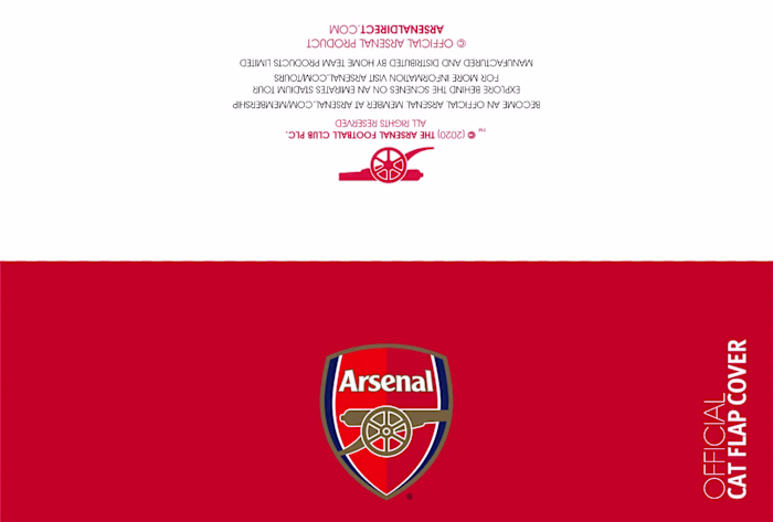 Arsenal FC - Official Product Header Card Design