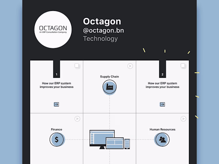 Octagon: Instagram profile