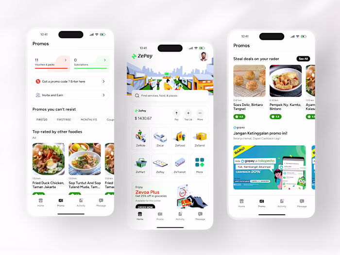 ZePay — Super App Design