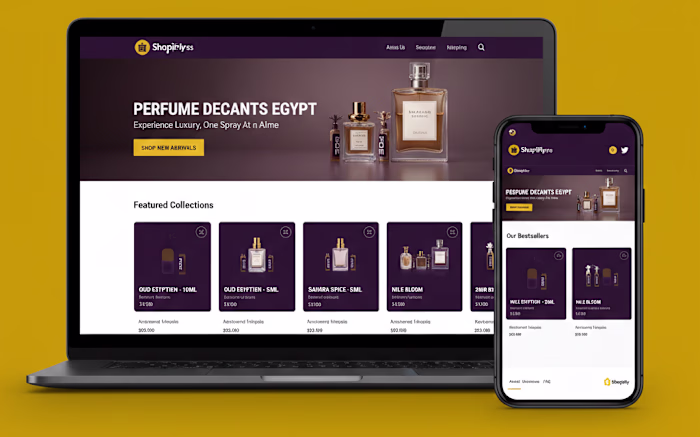 Full Launch & Management: Perfume Decants Egypt