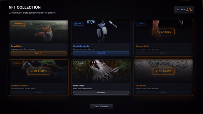 Still cooking on game UI/UX