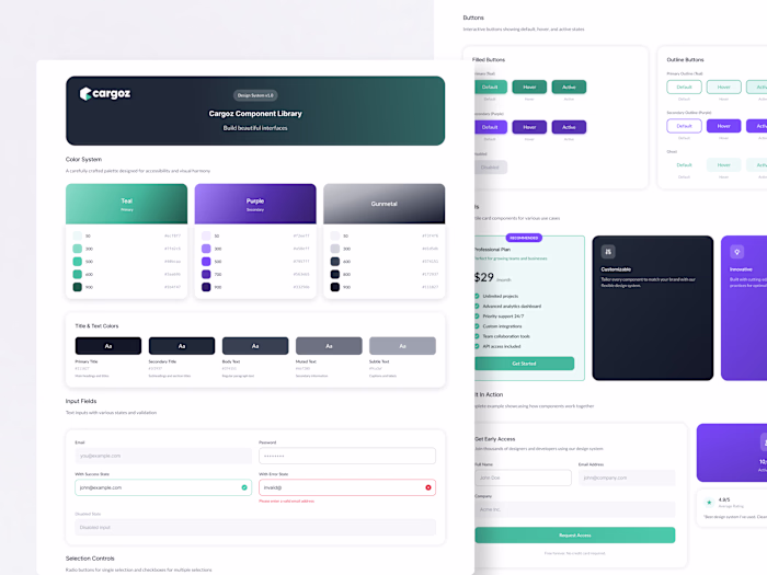 Cargoz Style Guide - Simple,