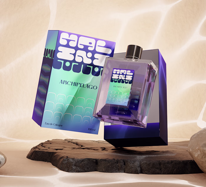 Malini Archipelago Eau de Cologne Packaging