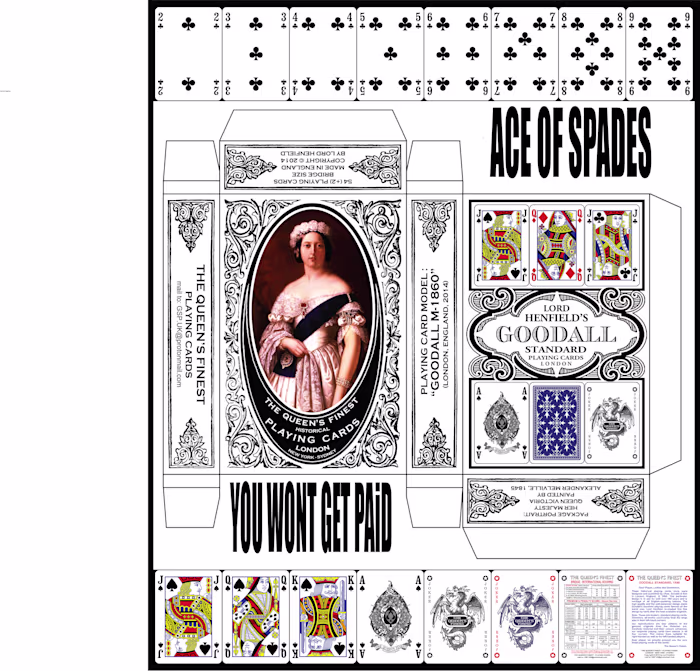 ACE OF SPADES// DESiGN BY