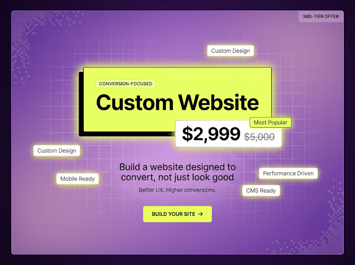 20+ websites shipped in April.
Each