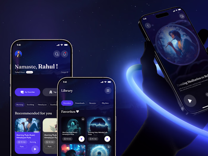 Aparmita: Designing calm into a feature-packed meditation app