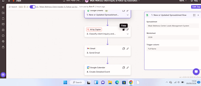AI-Powered Client Enquiry Automation
Project Overview:
I