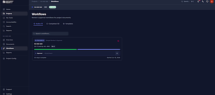 A cloud-based document control platform
