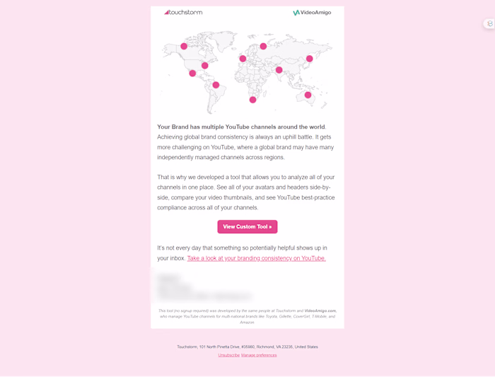 Product Nurture emails