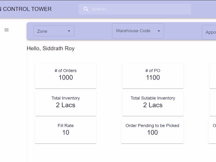 Control Tower App