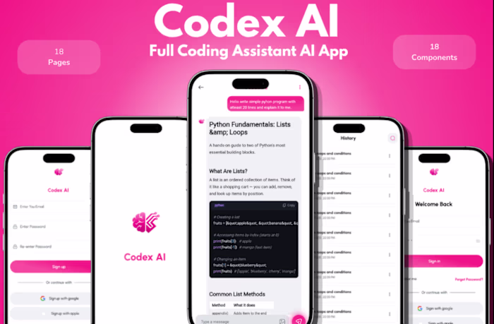 Codex AI – Full-Stack Coding