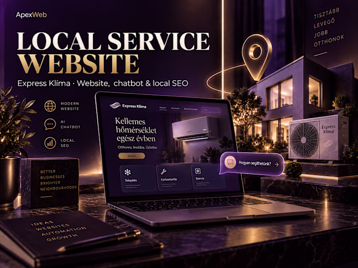 Express Klíma — Website, AI Chatbot & Local SEO