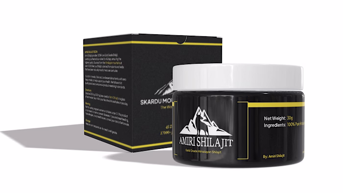Packaging for Himalayan Shilajit