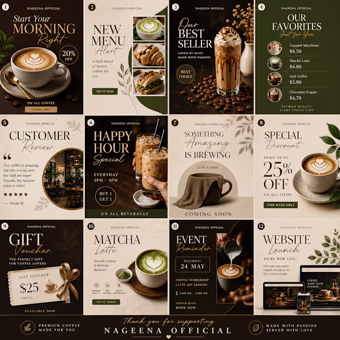 Luxury Coffee Gift Voucher &