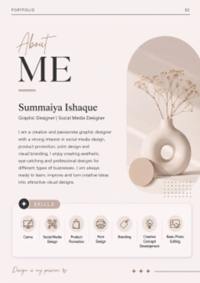 About Me | Graphic Designer