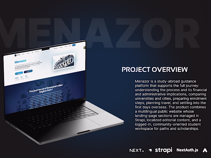 Menazor is a study-abroad guidance