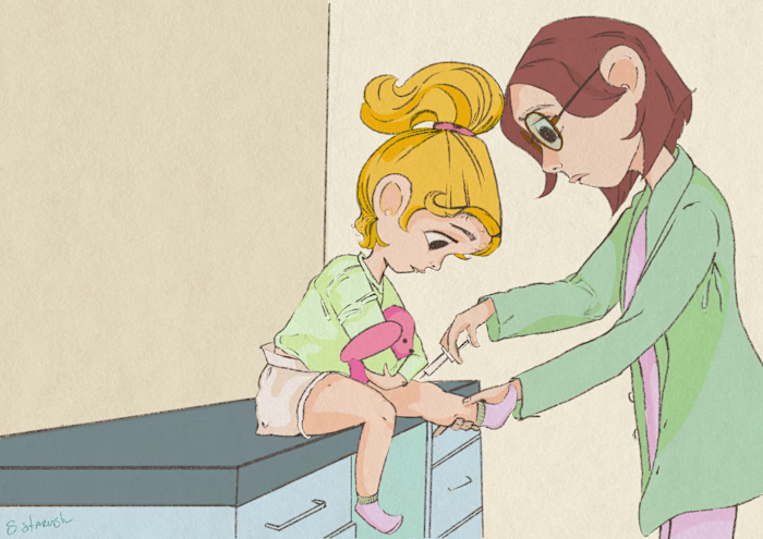 The Nurse with the Glasses