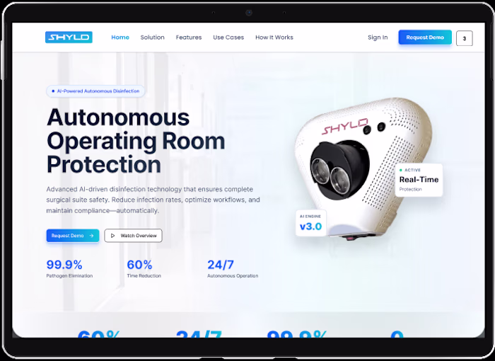 SHYLD Website Design – Autonomous
