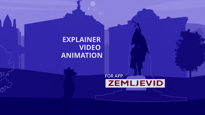 Explainer video animation for mobile app