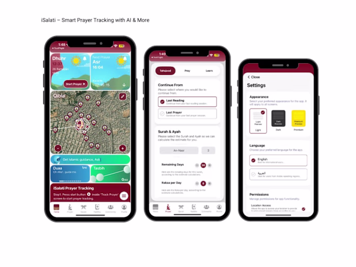 iSalati App Development for Enhanced Prayer Experience