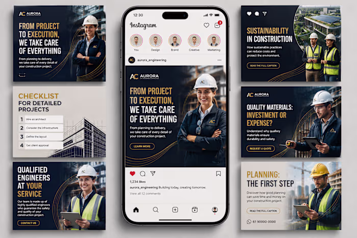 Aurora Engineering| Social Media Content