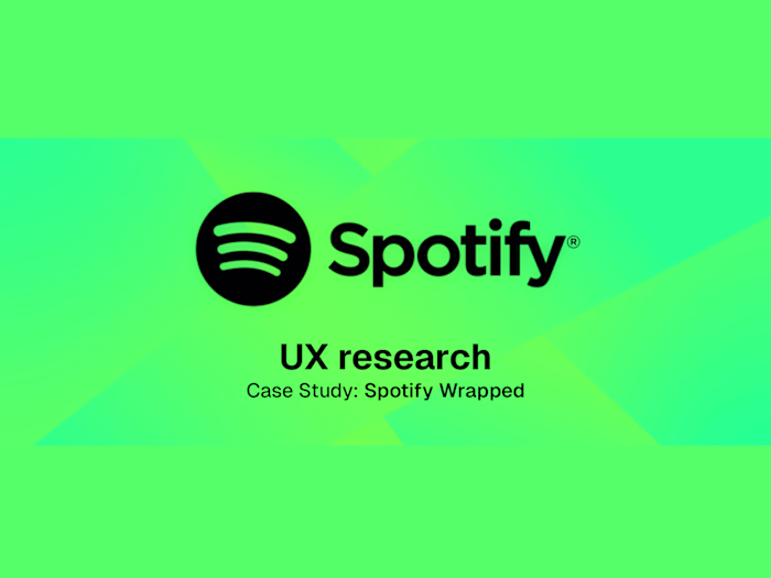 UX Research (Case Study: Spotify Wrapped)