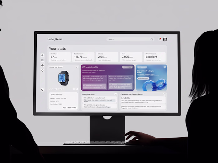 Vivocore is a modern wellness dashboard designed to help use...