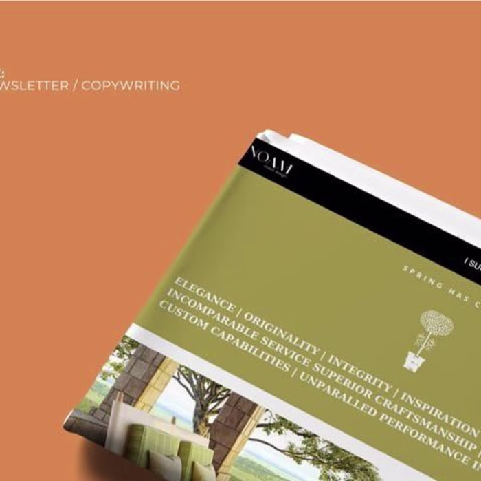 PPRODUCTIONSS on Instagram: “NEWSLETTER DESIGN | NOAM MOBILI DE…