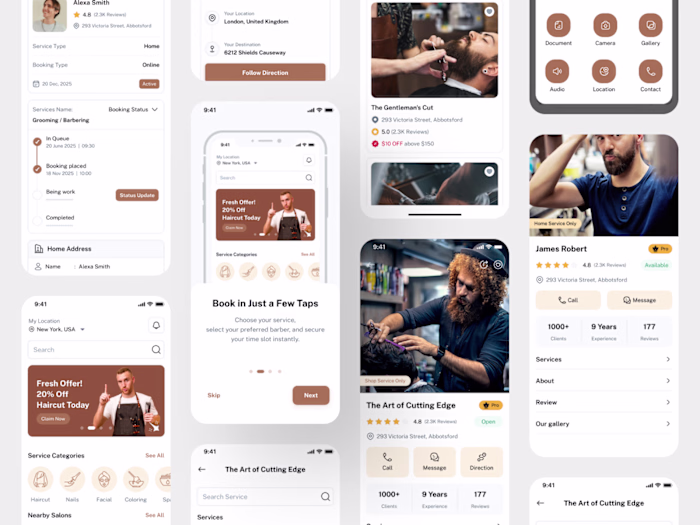 Wizcut Salon Mobile App