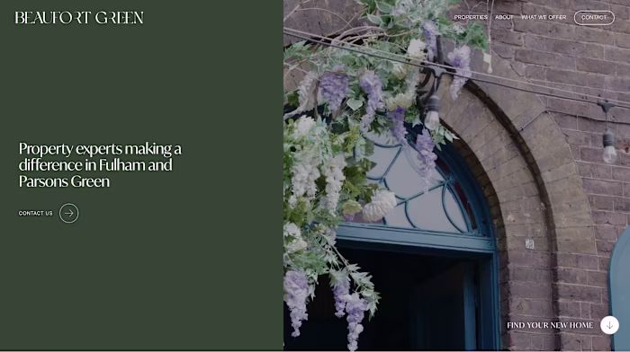 Property Website Development for Beaufort Green