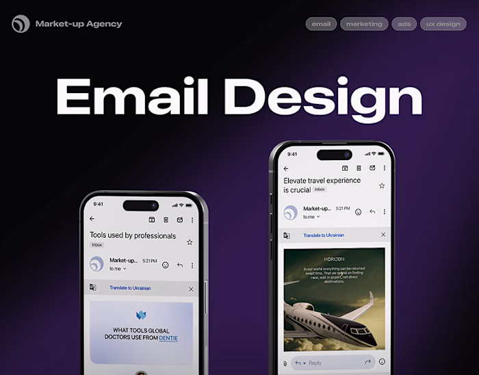 Email Design (Market-up Agency) :: Behance