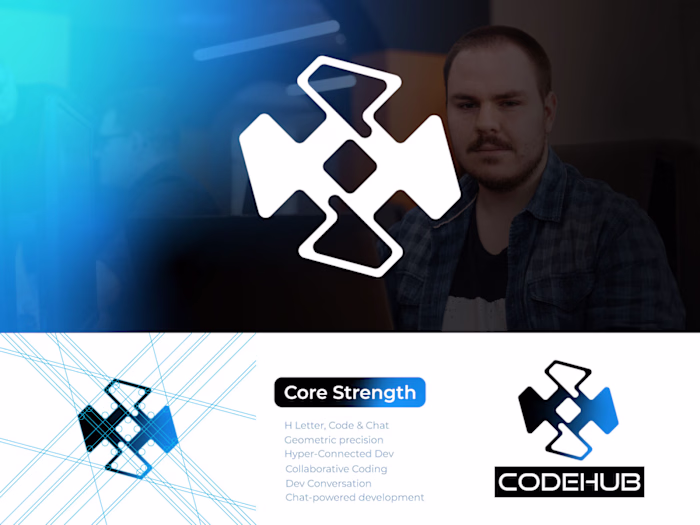 Codehub logo for web development Saas Platform 👉 Say goodby...