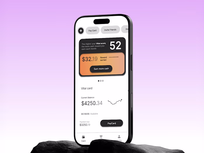 Design of Fynlo Fintech Rewards App