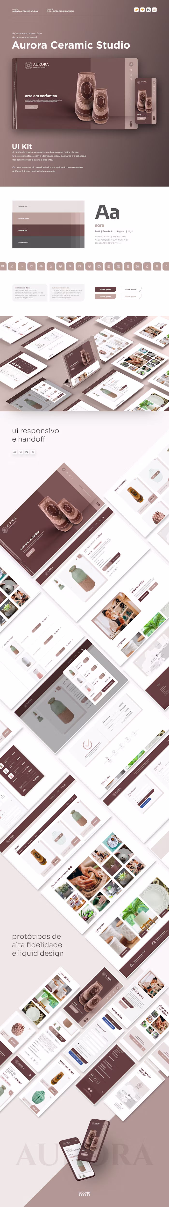 UI/UX E-Commerce Aurora