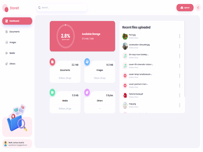 StoreIt - Modern Cloud Storage Solution with Next.js