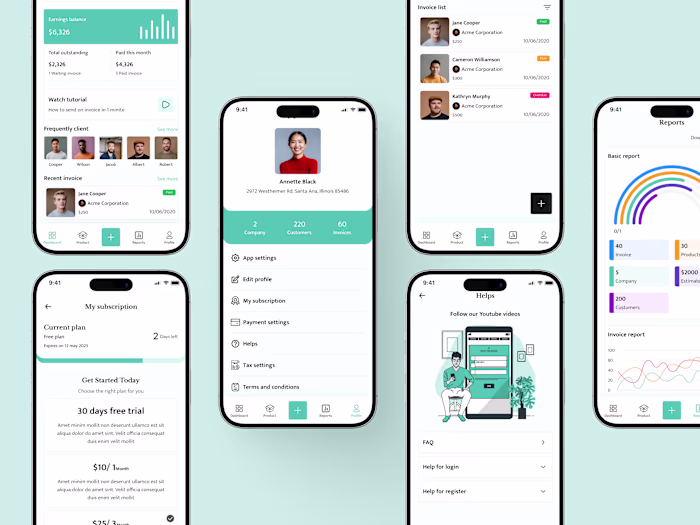 Smart Invoice Generator – Mobile