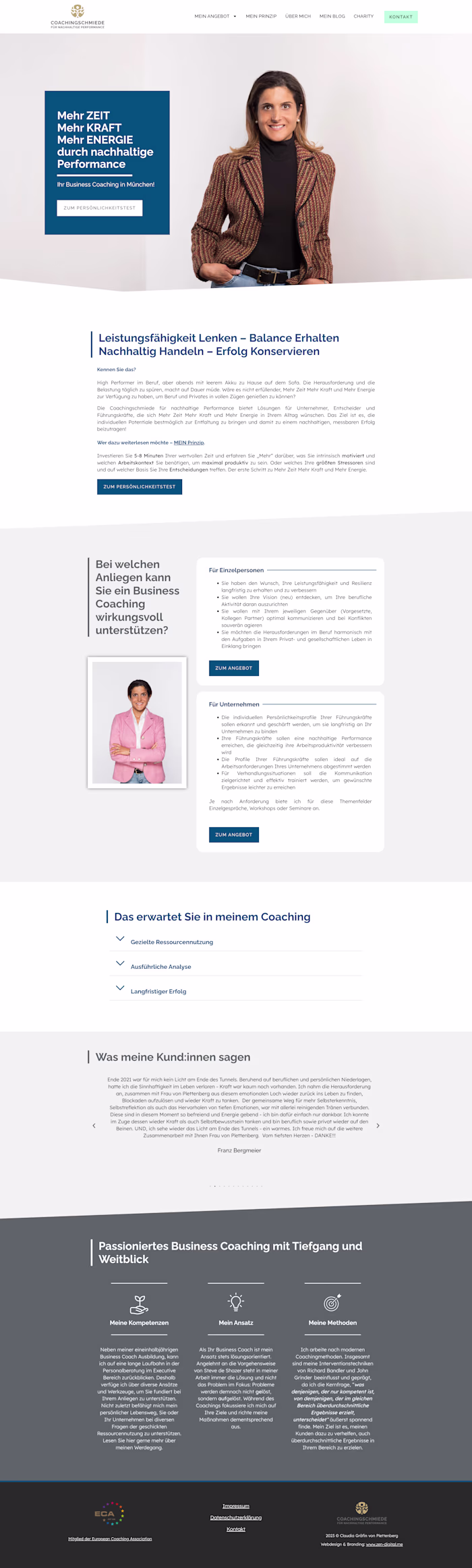 Coaching Website - CP