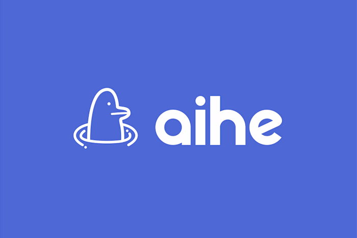 Aihe - Logo Design and Landing Page