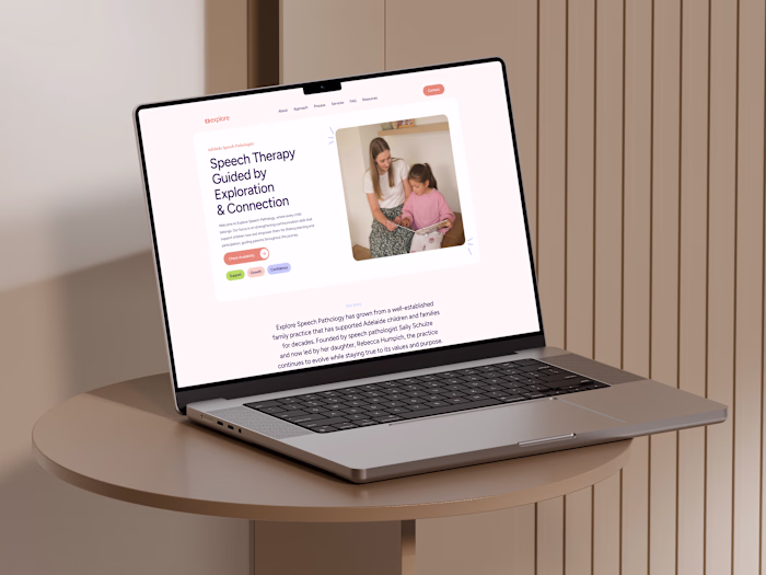 Brand Identity & Framer Website — Explore