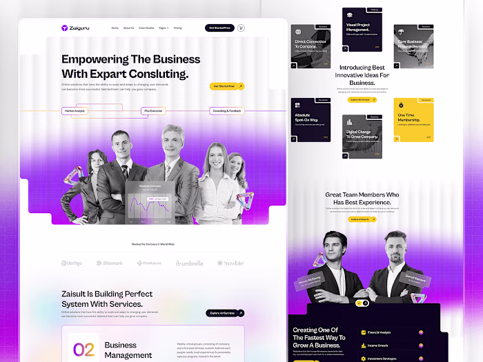 Business-Consulting-Website Design