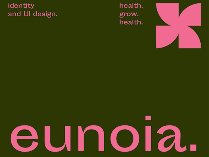 eunoia. | ID/UI DESIGN | BRANDING 