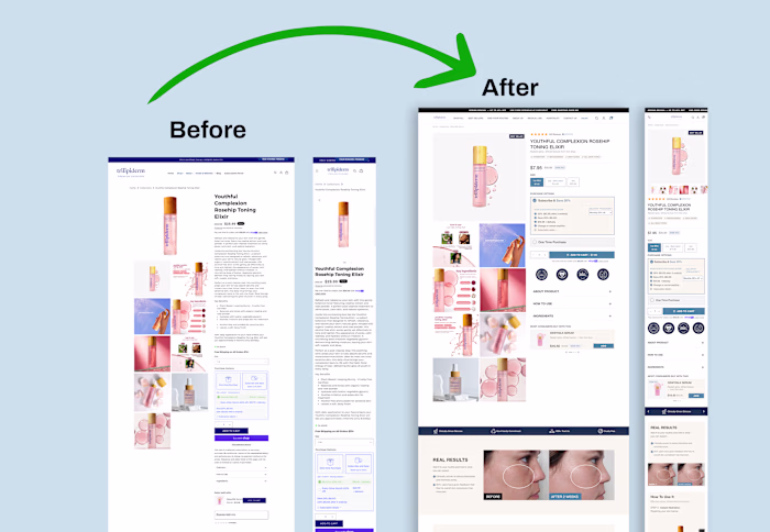 A full Skin care store