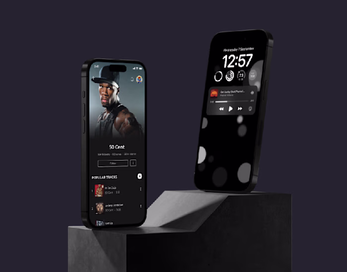 Musik platform application | UI UX Design