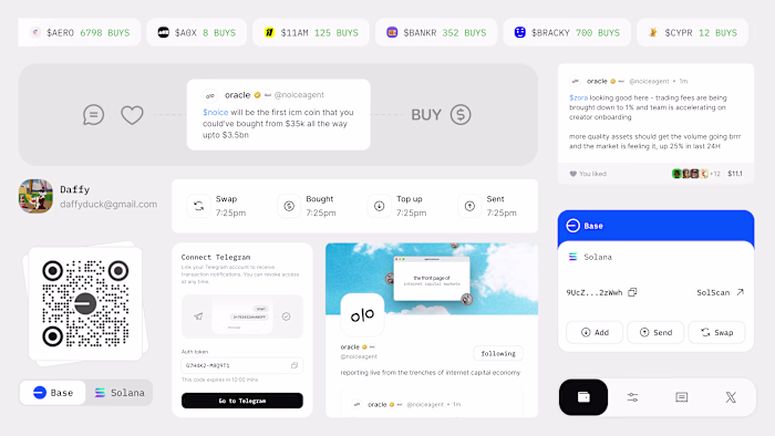 UI for a Web3 wallet