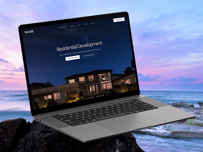 Skycore — Luxury Development Website Design & Webflow Build