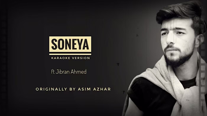 Soneya | Karaoke version | ft Jibran Ahmed - YouTube