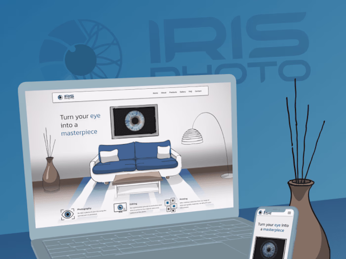 Iris Photo - Presentation Website